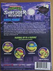 Back Cover | Teenage Mutant Ninja Turtles: Shredder's Revenge [Classic Edition] Xbox One
