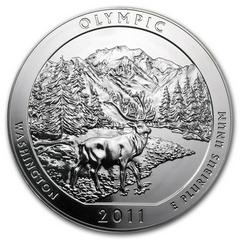 2011 [OLYMPIC] Coins America the Beautiful 5 Oz Prices