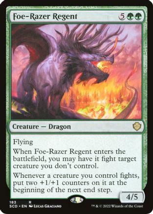 Foe-Razer Regent #183 Magic Starter Commander Decks