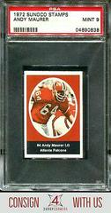 Andy Maurer Football Cards 1972 Sunoco Stamps Prices