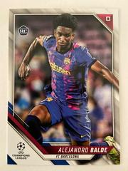 Alejandro Balde Soccer Cards 2021 Topps UEFA Champions League 1st Edition Prices