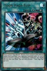 Toon Page-Flip [1st Edition] TOCH-EN004 YuGiOh Toon Chaos Prices