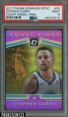 Stephen Curry [Pink] Basketball Cards 2017 Panini Donruss Optic Court Kings Prices