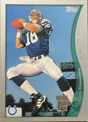 Peyton Manning Football Cards 1998 Topps Season Opener Prices