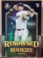 Josh Jung [Foilfractor] #RR-15 Baseball Cards 2023 Bowman Platinum Renowned Rookies Prices