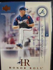 Greg Maddux Baseball Cards 2003 Upper Deck Honor Roll Prices