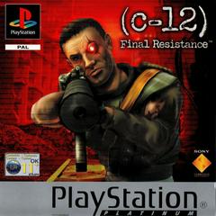 PAL Cover | C-12 Final Resistance [Platinum] PAL Playstation