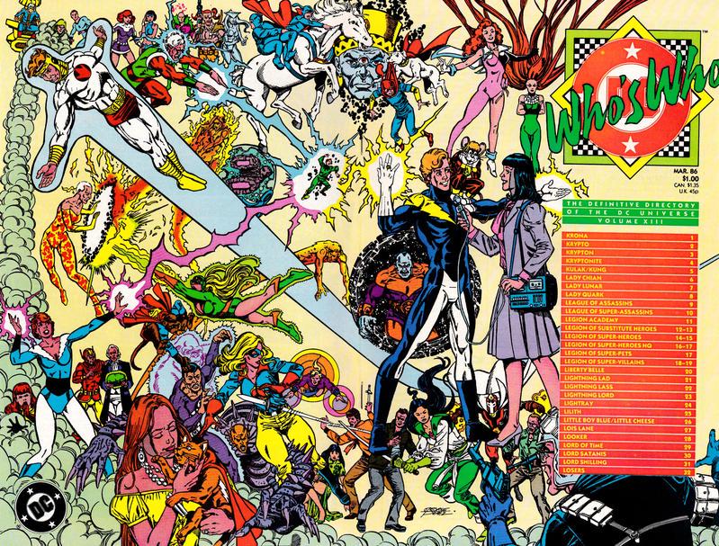 Who's Who #13 (1986) Comic Books Who's Who