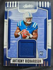 Anthony Richardson #ARM-3 Football Cards 2023 Panini Absolute Rookie Materials Prices