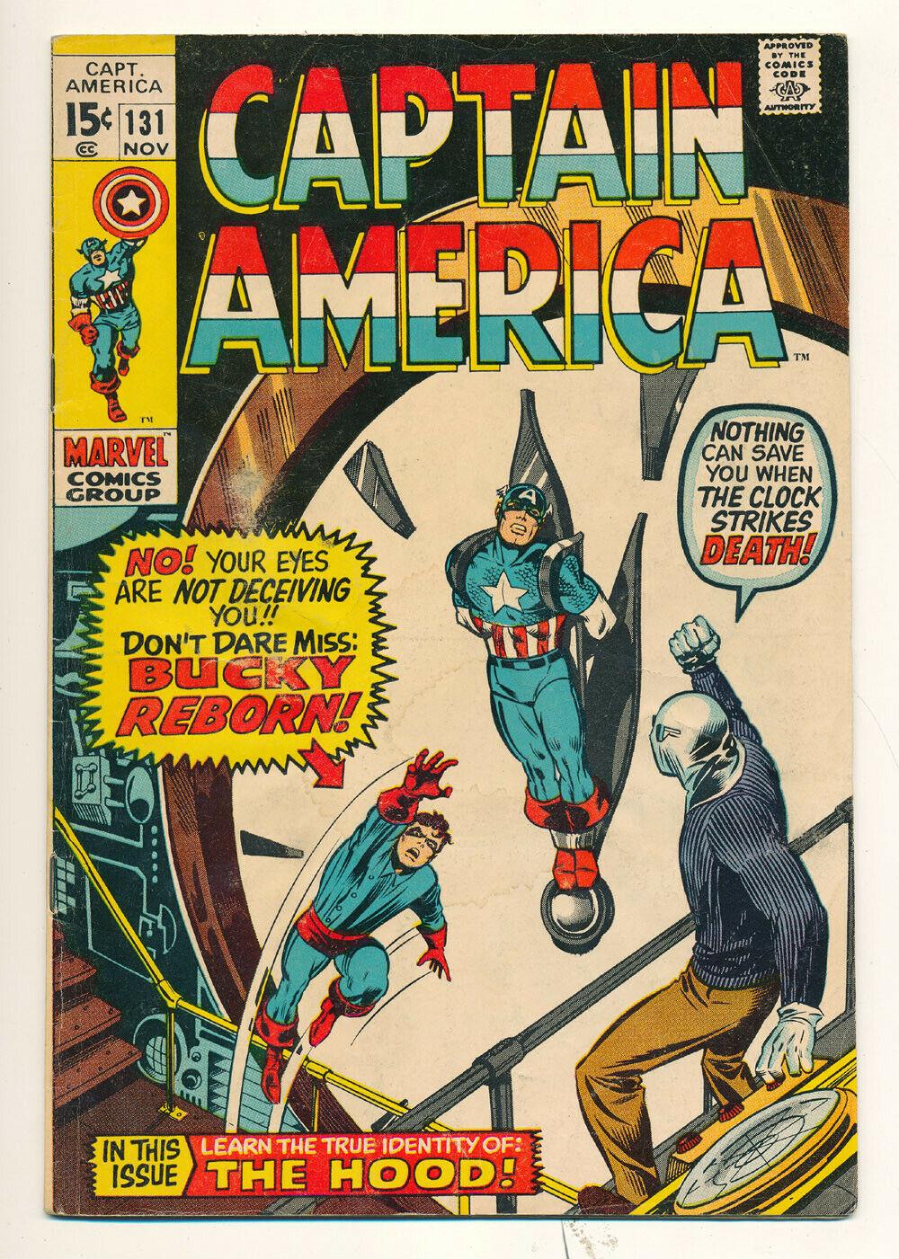 Captain America #131 (1970) Comic Books Captain America