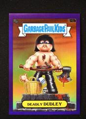 DEADLY DUDLEY [Purple] #137b 2021 Garbage Pail Kids Chrome Prices