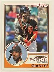 Andrew McCutchen [Red] Baseball Cards 2018 Topps Update 1983 Baseball Prices