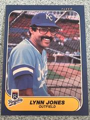 Lynn Jones #11 Baseball Cards 1986 Fleer Prices