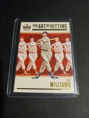 Ted Williams #AOH-1 Baseball Cards 2021 Panini Diamond Kings The Art of Hitting Prices