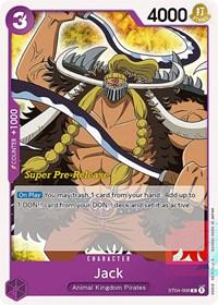 Jack [Super Pre-release] ST04-008 One Piece Starter Deck 4: Animal Kingdom Pirates