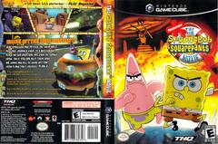 Slip Cover Scan By Canadian Brick Cafe | SpongeBob SquarePants The Movie Gamecube