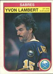 Yvon Lambert Hockey Cards 1982 O-Pee-Chee Prices