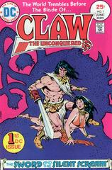 Claw the Unconquered #1 (1975) Comic Books Claw the Unconquered Prices