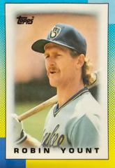 Robin Yount #22 Baseball Cards 1990 Topps Mini League Leaders Prices