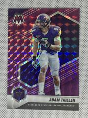 Adam Thielen [Purple] #37 Football Cards 2022 Panini Mosaic Draft Picks Prices