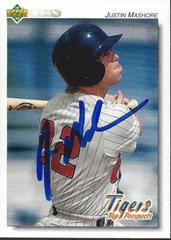 Justin Mashore #139 Baseball Cards 1992 Upper Deck Minor League Prices