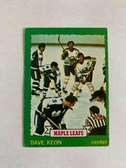 Dave Keon #150 Hockey Cards 1973 O-Pee-Chee Prices