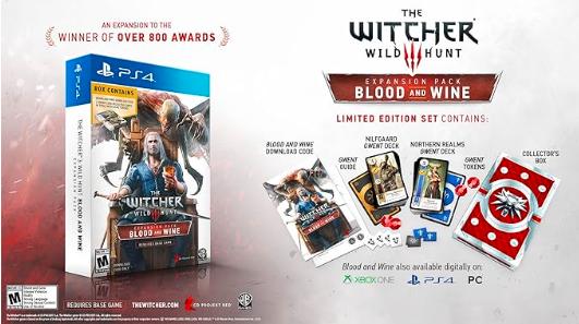 The Witcher 3: Wild Hunt Blood And Wine Playstation 4