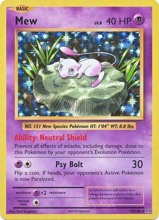 Mew #53 Prices | Pokemon Evolutions | Pokemon Cards