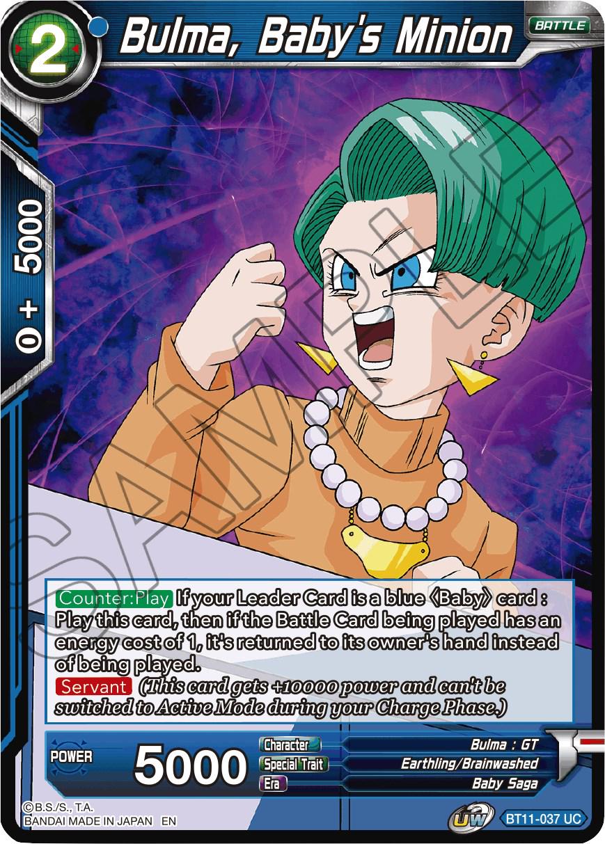 Bulma, Baby's Minion BT11-037 Dragon Ball Super Vermilion Bloodline