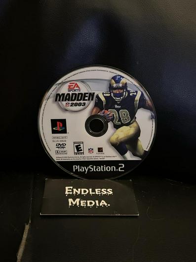 Madden 2003 photo