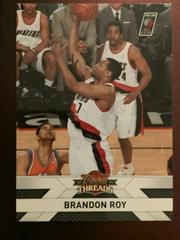 Brandon Roy Basketball Cards 2010 Panini Threads Prices
