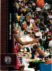 Eric Williams #10 Basketball Cards 1996 Upper Deck Prices