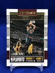 LeBron James Basketball Cards 2018 Panini Hoops Road to the Finals Prices