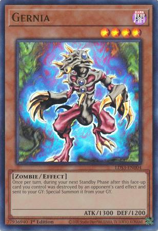 Gernia LDS3-EN004 YuGiOh Legendary Duelists: Season 3