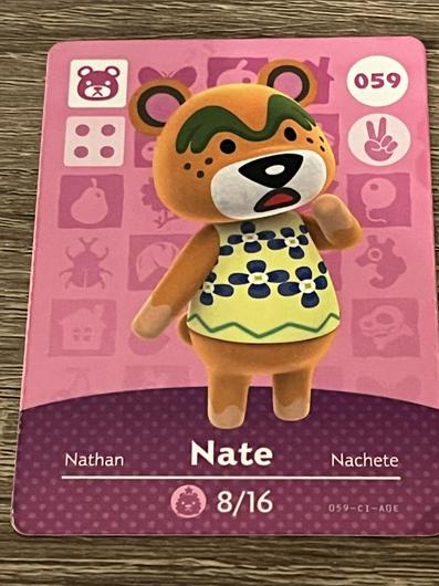 Nate #059 [Animal Crossing Series 1] photo