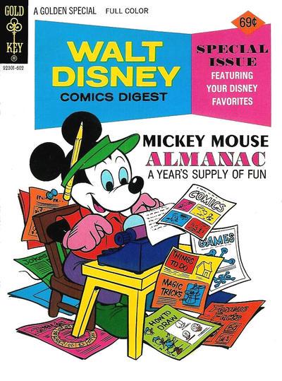 Walt Disney Comics Digest #57 (1976) Comic Books Walt Disney Comics Digest