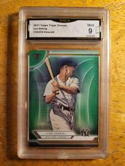 Lou Gehrig [Emerald 259] #76 Baseball Cards 2017 Topps Triple Threads Prices