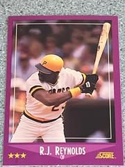 RJ Reynolds #34 Baseball Cards 1988 Score Prices