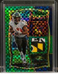 J.K. Dobbins [Green Prizm] Football Cards 2020 Panini Select Rookie Selections Prices