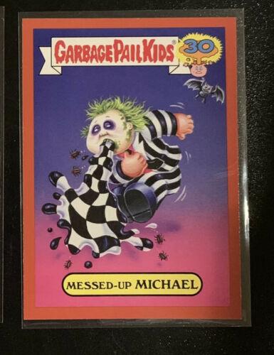 Messed-Up MICHAEL [Red] #2b Prices | 2015 Garbage Pail Kids | Garbage ...