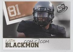 Justin Blackmon [Gold] Football Cards 2012 Press Pass Prices