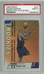 Shawn Marion [Refractor w/ Coating] Basketball Cards 1999 Finest Prices