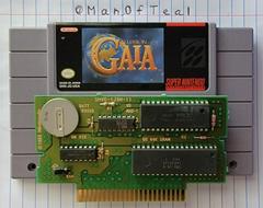 Cartridge And Motherboard  | Illusion of Gaia Super Nintendo