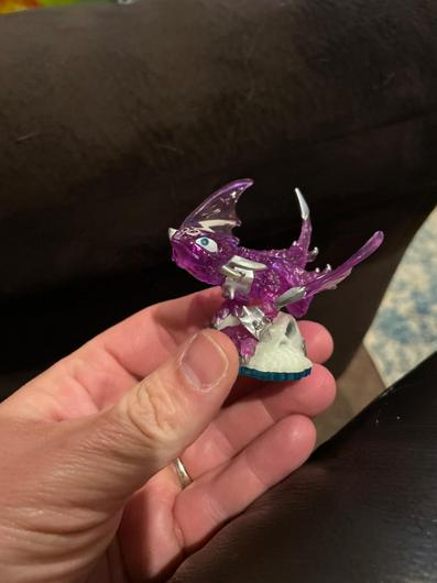 Figurine Skylanders Swap Force Cynder Phantom S3 - Série 3 - Activision - Occasion Fonctionnelle