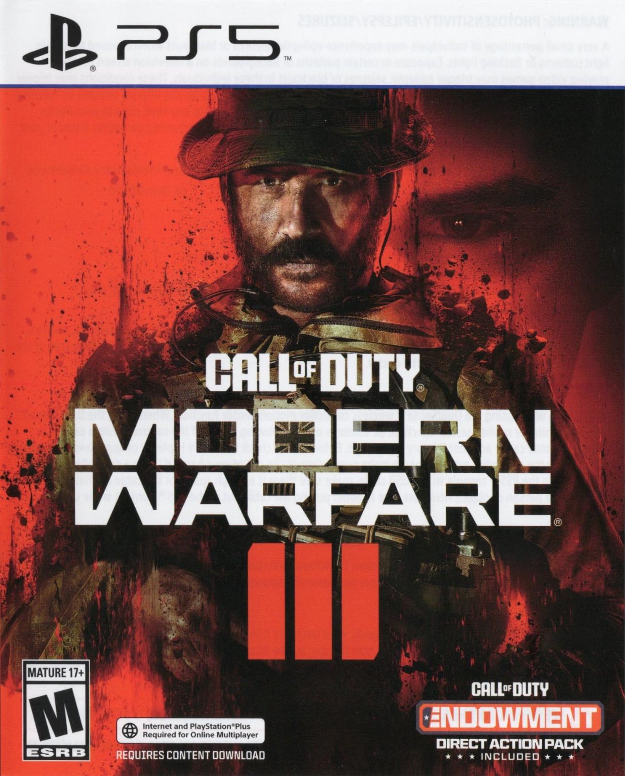 Call of Duty: Modern Warfare III Playstation 5