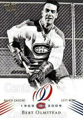Bert Olmstead Hockey Cards 2008 Upper Deck Montreal Canadiens Centennial Prices