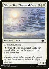 Wall of One Thousand Cuts Magic Mystery Booster Prices