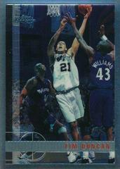 Tim Duncan Basketball Cards 1997 Topps Chrome Prices