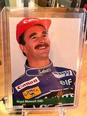Nigel Mansell (GR) #38 Racing Cards 1992 Grid F1 Prices