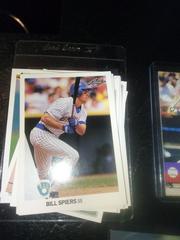 Bill Spiers #203 Baseball Cards 1990 Leaf Prices